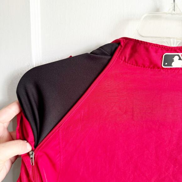 Cincinnati Reds MLB Cool Base Spring ‘08 Jacket Windbreaker Funnel Neck 2XL - Picture 11 of 13